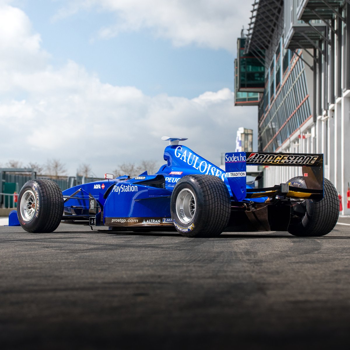 Alain Prost's F1 team found success with the 1999 AP02 car