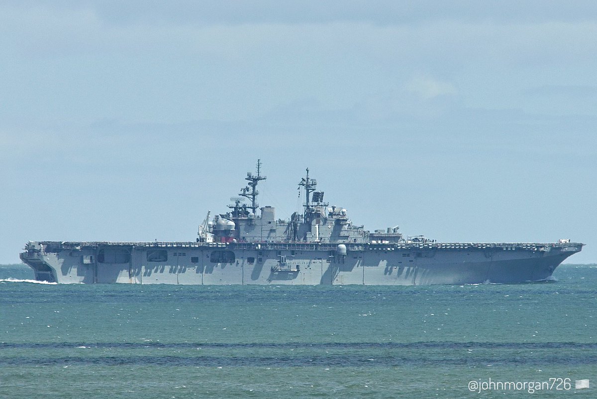 USS Wasp (LHD 1) Wasp-class amphibious assault ship leaving Norfolk, Virginia - April 6, 2024 #usswasp #lhd1

SRC: TW-@johnmorgan726