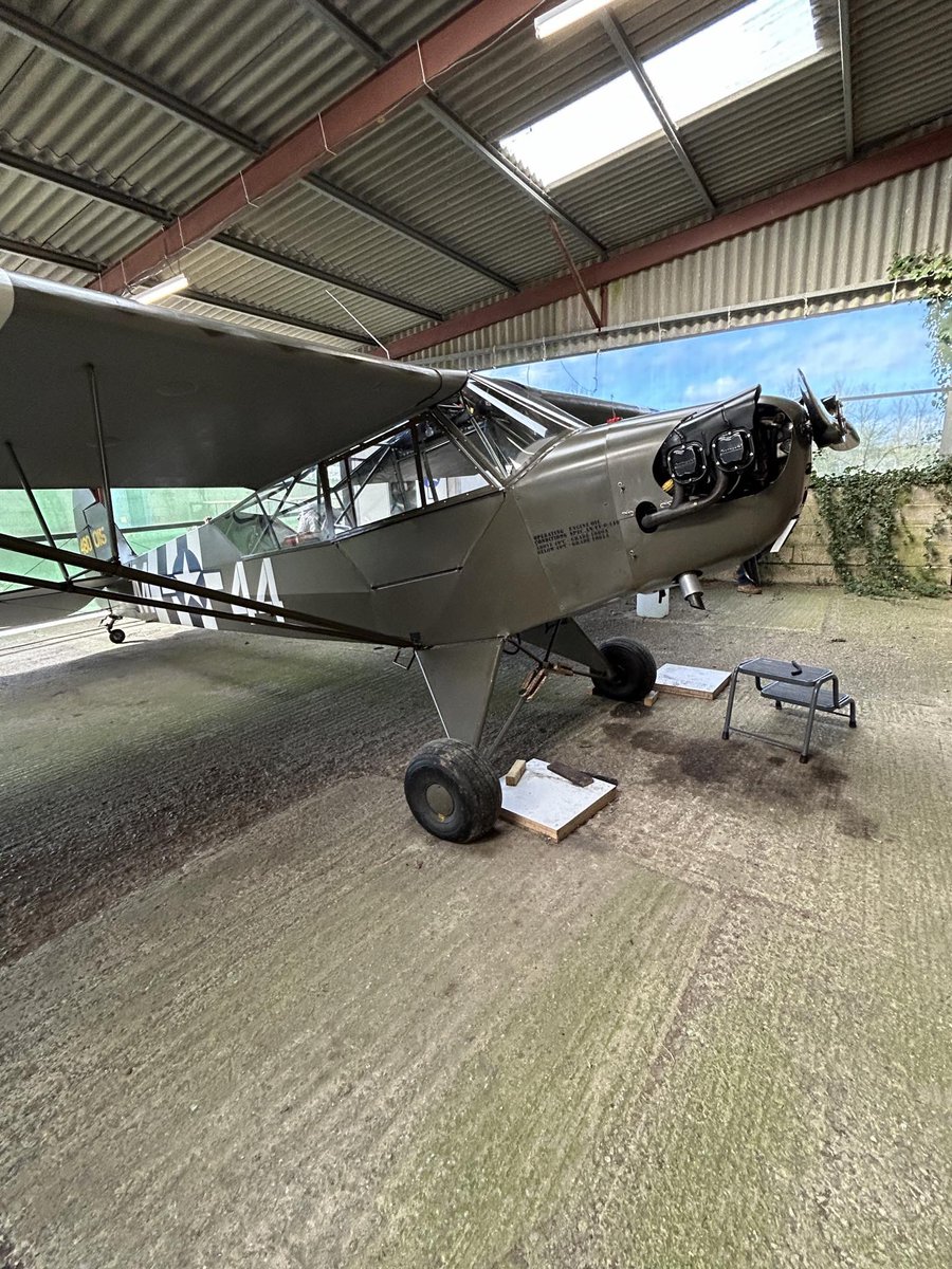 Been a busy month with uni work, filming and fixing up vintage cars. I have also done all the work to get Cubby through his annual. He is now looking fit and healthy for the new season. #engineering #vintage #warbirds