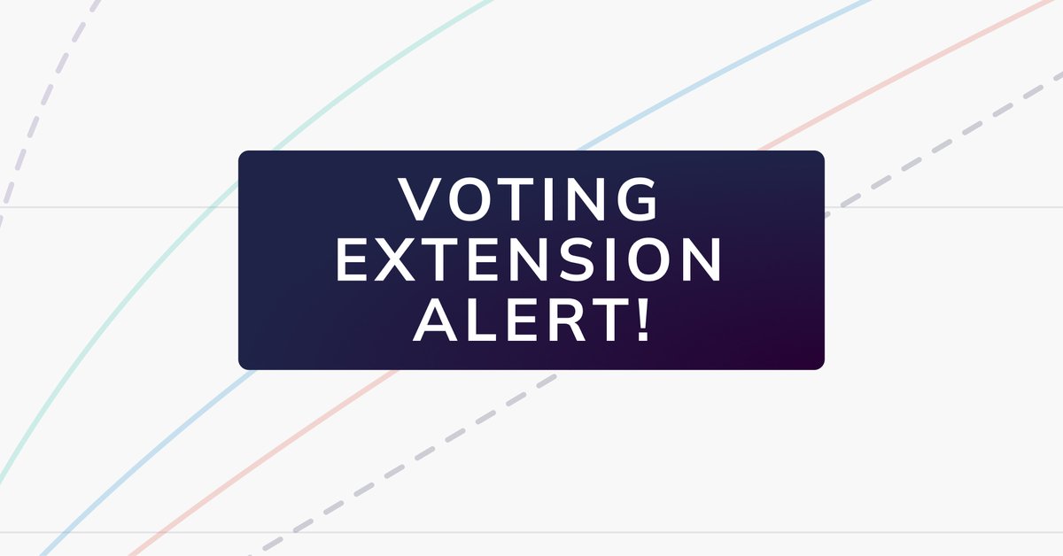 Nimiq Community Update! 📣 To ensure every community member has ample opportunity to participate, we are extending the deadline for the Nimiq PoS Supply Curve Vote by seven days, to April 13 (block #3141223). Cast your vote and shape Nimiq's future at nimiq.com/vote