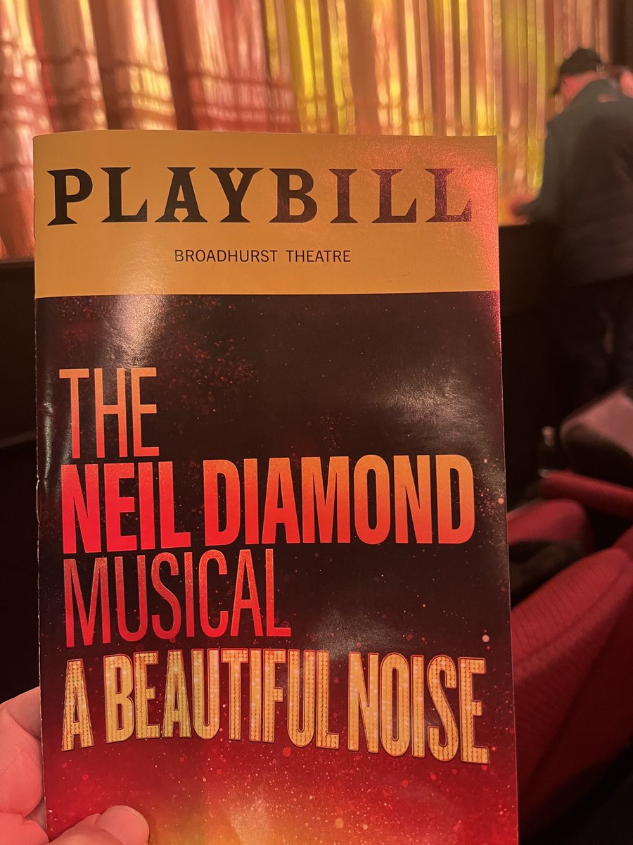 Nothing like a day off in NYC and a visit to Broadway. Terrific matinee to tip off doubleheader.