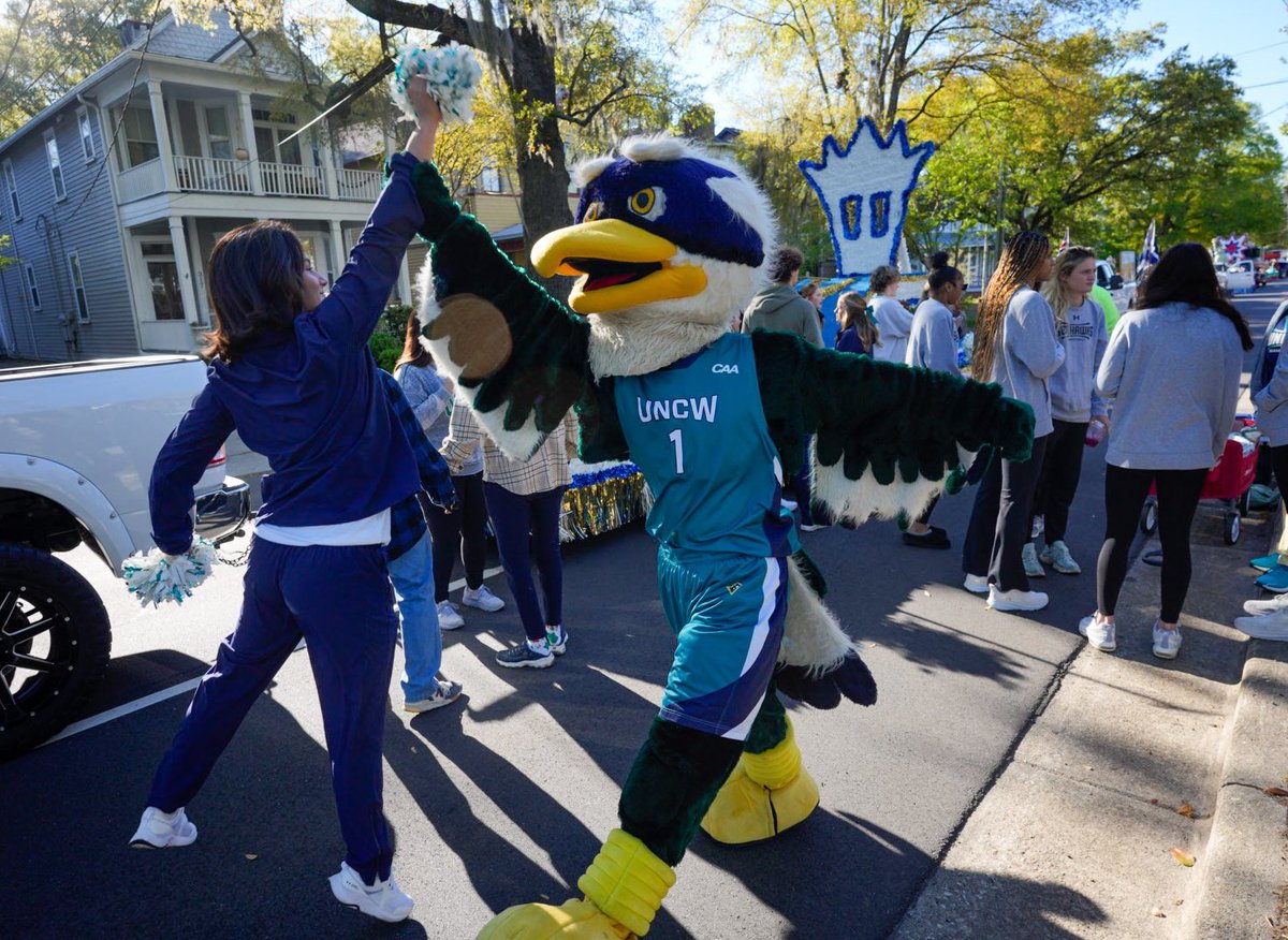 We celebrated Seahawk pride at the North Carolina Azalea Festival! Our women’s basketball team wrapped up their first season under Head Coach Nicole Woods by securing the most conference wins in three seasons. Go Seahawks!
