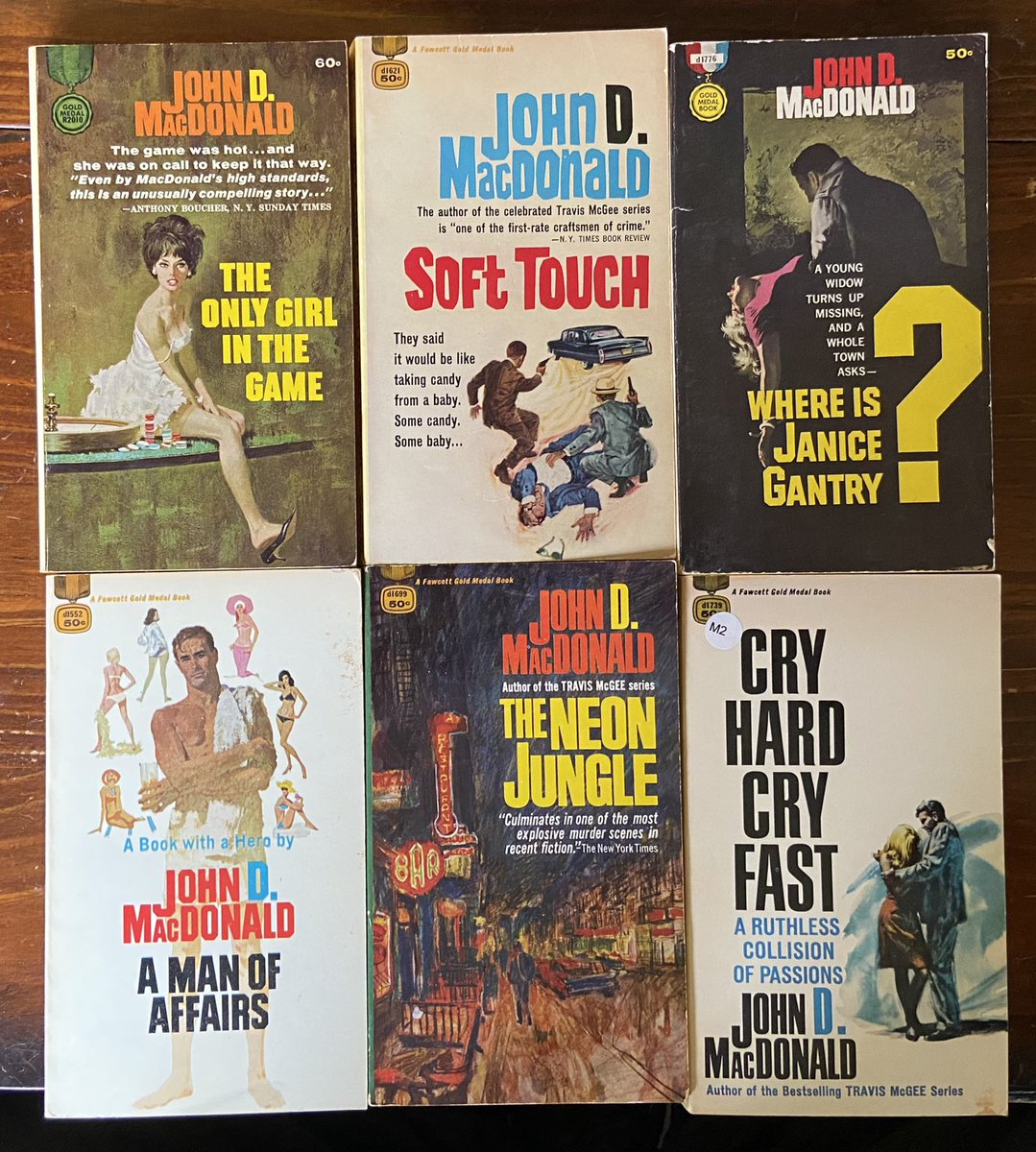 JMcNallyBooks's tweet image. Some more vintage John D. MacDonald standalone paperbacks. #johndmacdonald #vintagepaperbacks #paperbacks #massmarketpaperbacks