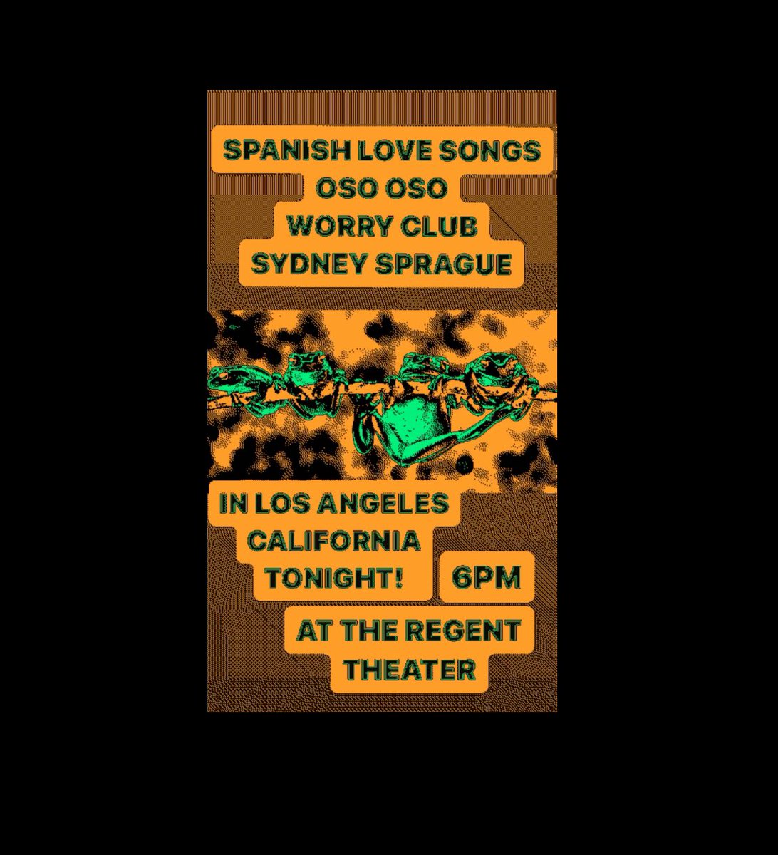 LOS ANGELES TONIGHT musical performances by the following⬇️