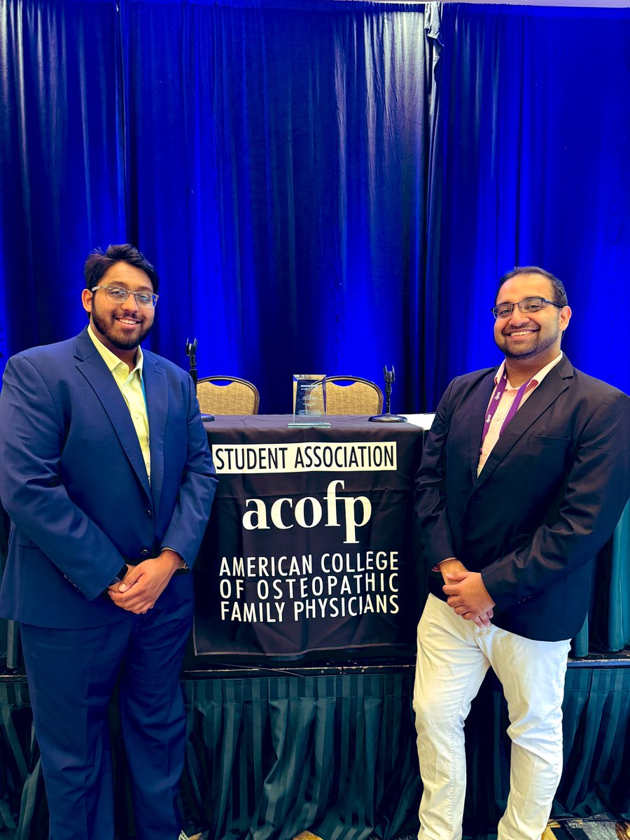 armansqureshi's tweet photo. Had a great time connecting with fellow osteopathic medical students committed to primary care and Family Medicine at ACOPF24!! Excited to be a part of the #FMRevolution. A great experience representing @ACOMEDU student chapter as well! See ya next near @ACOFP!! https://t.co/HSg2nQoPQe