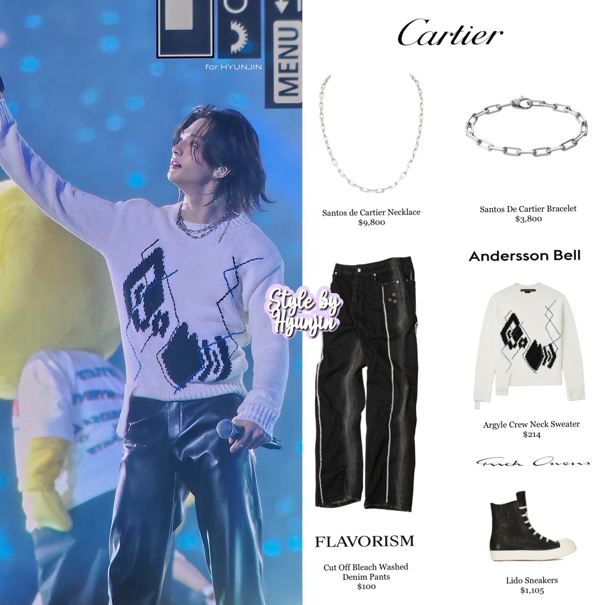 StrayKids Hyunjin着用 ANDERSSON BELL Tシャツ StrayKids Hyunjin着用 ANDERSSON BELL Tシャツ - メルカリ