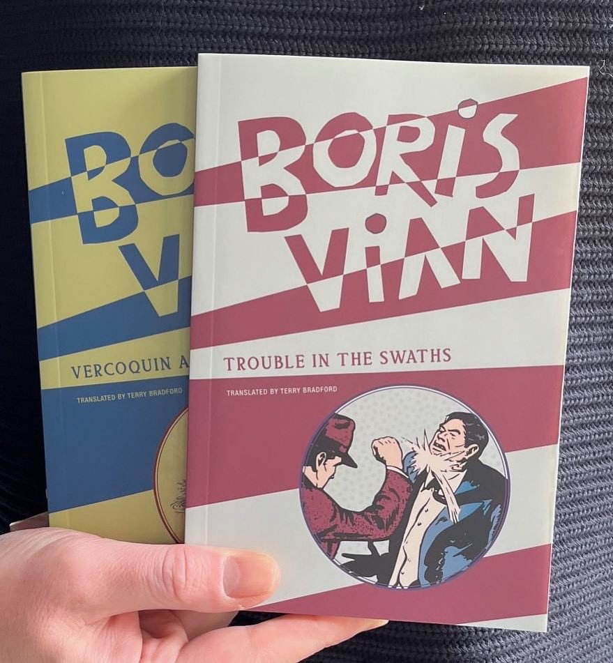 Our second Boris Vian title (though his first, albeit posthumous, novel) is now in hand. Along with our previous publication of Vercoquin and the Plankton (also translated by Terry Bradford), the early Vian is at last available in English. wakefieldpress.com/products/troub…