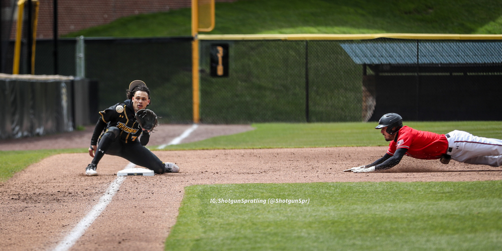FINAL: <a href="/Towson_BASE/">Towson Baseball</a> 10, <a href="/GoNUbaseball/">Northeastern Baseball</a> 8.

WP - Jake Michel (1-1); LP - Aiven Cabral (1-3); SV - Max Simpson (1).

Michel: 5 IP, 5 H, 2 R (1 ER), 0 BB, 4 K.
Elijah Dickerson: 3-5, 2 R, grand slam, 4 RBI, SB.
Brady Nathison: 4-5, R, 2B, RBI.
Tyler MacGregor: 3-5, 2 R, 2B, HR, 4 RBI