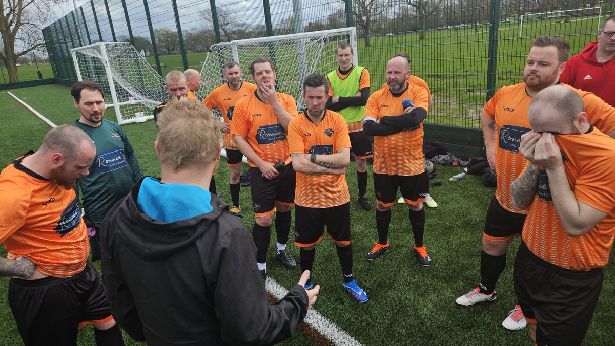 Massive thanks to our friends at man v fat walsall today for a superb game yet again played in the right manner! Top lads Top game Next were back in action in the social inclusion league on the 21st then it's the BIG ONE! #utmbft #mensfootball #MentalHealthMatters