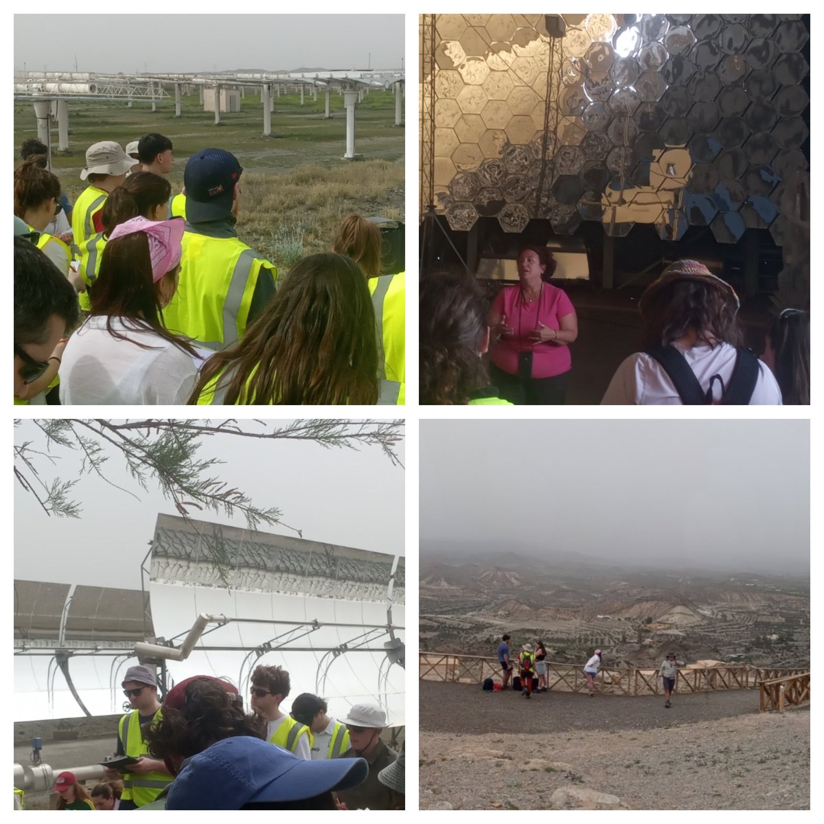 Quentin Crowley (@qgpac) on Twitter photo 1st day of the <a href="/tcddublin/">Trinity College Dublin</a> 4th year Geoscience field trip in Almeria, Spain. Today's focus was on the contemporary environment, touching on themes of #agriculture, #water use and #renewable #energy. Thanks to <a href="/CAV_PSA/">Centro Visitantes - Plataforma Solar de Almería</a> for a great tour of their research facility!
<a href="/TCDOnTheRocks/">On The Rocks</a> 1st day of the <a href="/tcddublin/">Trinity College Dublin</a> 4th year Geoscience field trip in Almeria, Spain. Today's focus was on the contemporary environment, touching on themes of #agriculture, #water use and #renewable #energy. Thanks to <a href="/CAV_PSA/">Centro Visitantes - Plataforma Solar de Almería</a> for a great tour of their research facility!
<a href="/TCDOnTheRocks/">On The Rocks</a>