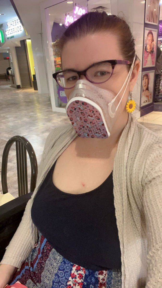 #MaskPic #Saturday #Covid19 #NotMild  #Maskup #LongCovid #CovidIsntover  #Measles #CleanAirNow
Mask up friends and remember to 

#wearmasksNOTbras