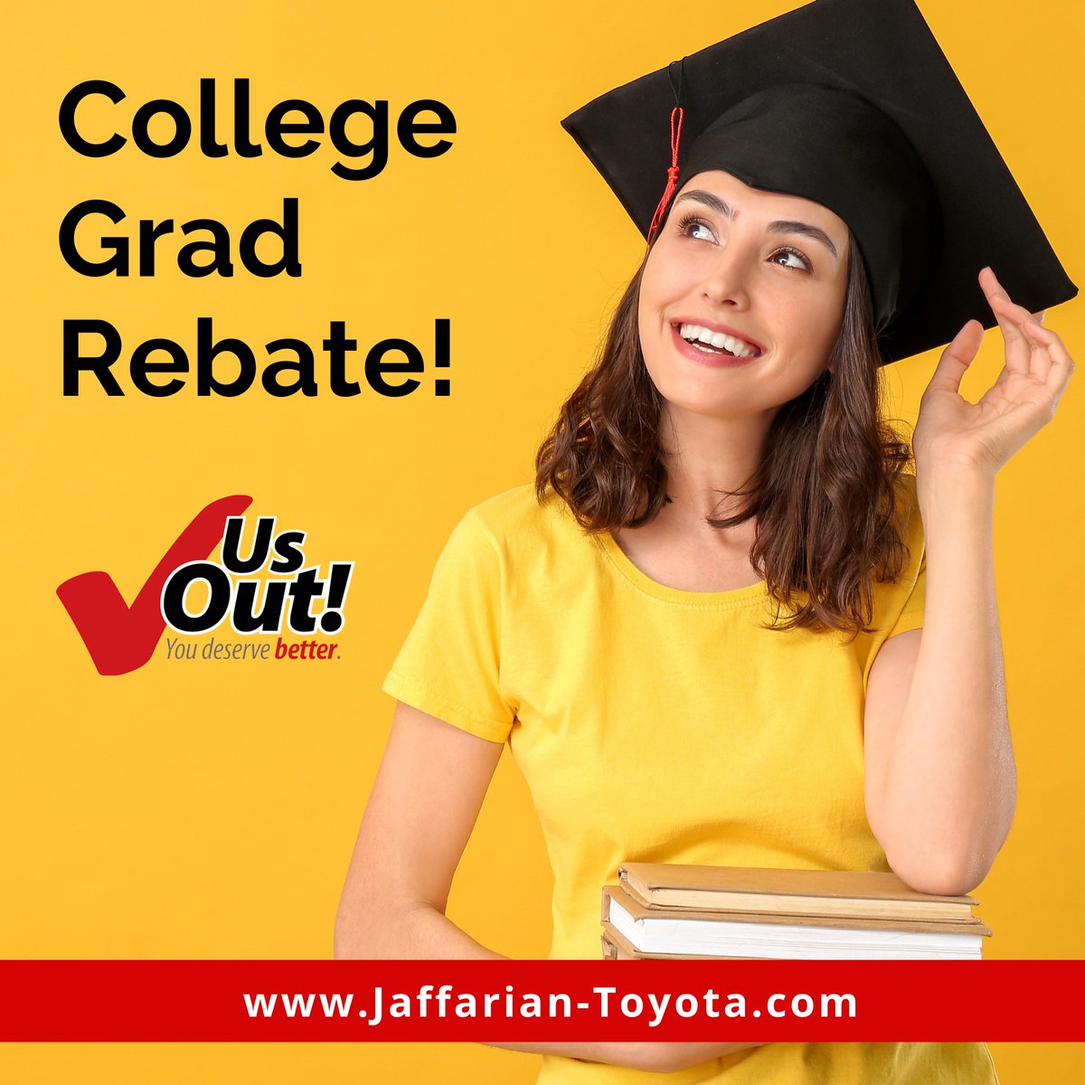 Any recent or upcoming #collegegrad can enjoy a $500 #collegerebate if they qualify for the Toyota Financial Services College Graduate Finance Program and finance or lease through a Toyota dealer and Toyota Financial Services. bit.ly/3XbVPTO