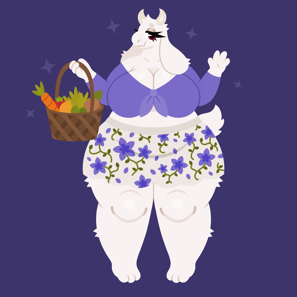 Toriel Spring Time Gardening 🐐 🌱