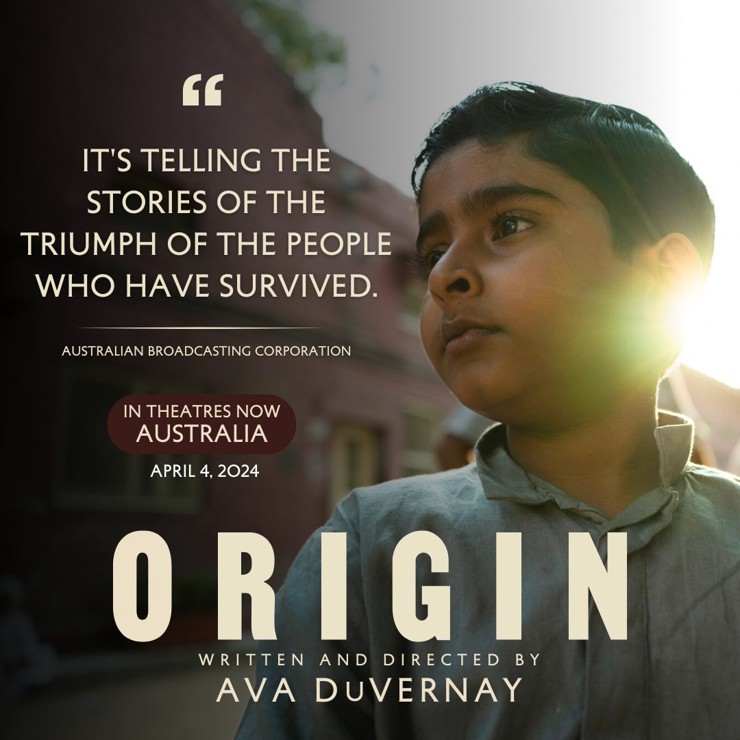 Experience ORIGIN this weekend On-Demand for rental and purchase via Apple, Amazon, Google and YouTube. And in theaters across Australia via @KismetMovies.