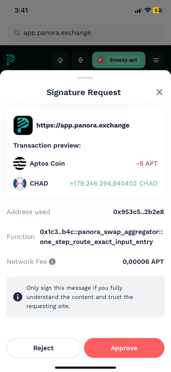 Been being a Chad today and buying all the <a href="/Aptos/">Aptos</a> meme tokens! You know I needed more <a href="/ChadOnApt/">$CHAD</a>