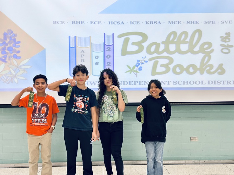 Congrats to our MCE students on their 6th place finish at SWISD Battle of the Books!!! #RootEDMCE #GoPublic  #DestinationSWISD #MiFamiliaMCE