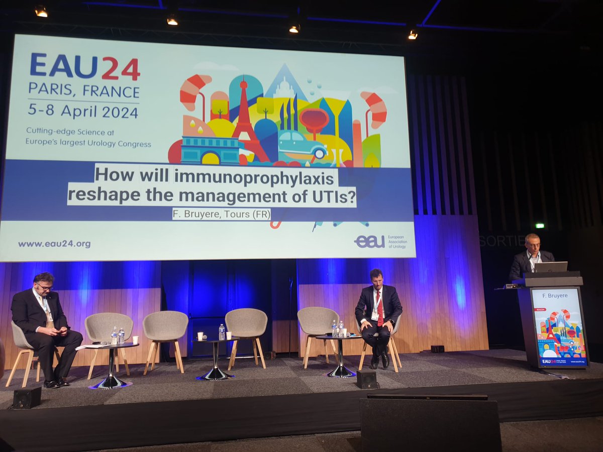 #EAU24 Vaccines or immunemodulation the future in the treatment of urinary tract infections. Great roundtable @ESIUeau