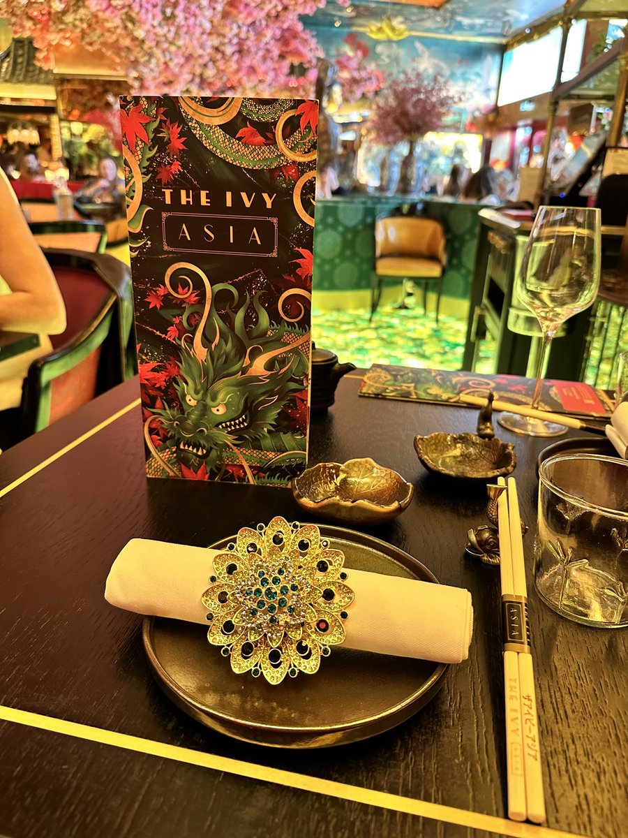 ocm88's tweet image. Fabulous meal in Ivy Asia with Fiona 😊