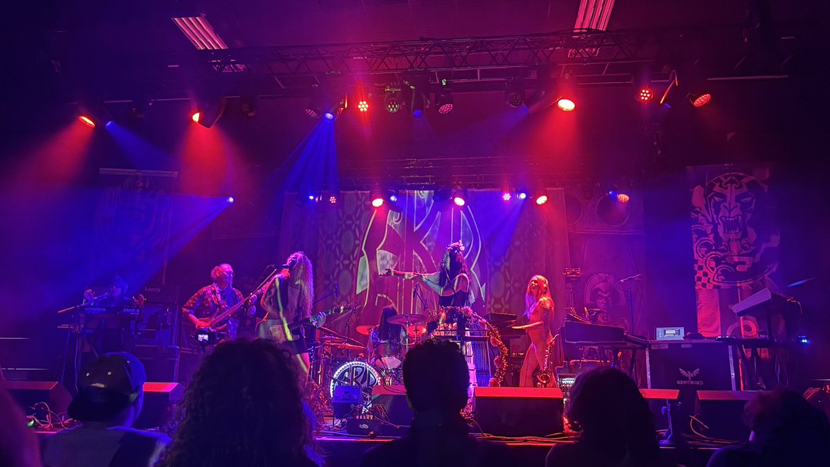 @EBBband supporting @HawkwindHQ brilliantly tonight.