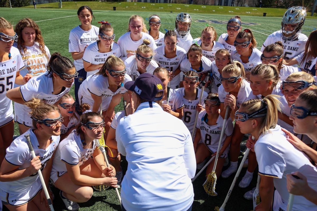Notre Dame Women’s Lacrosse tweet media