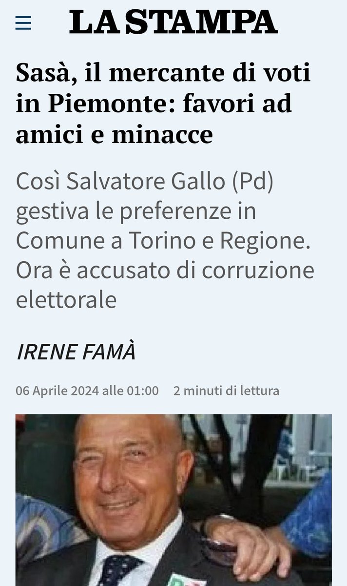 Se Torino avesse lu mari, sarebbe una piccola Bari!
#partitodemocratico #pd #criminals