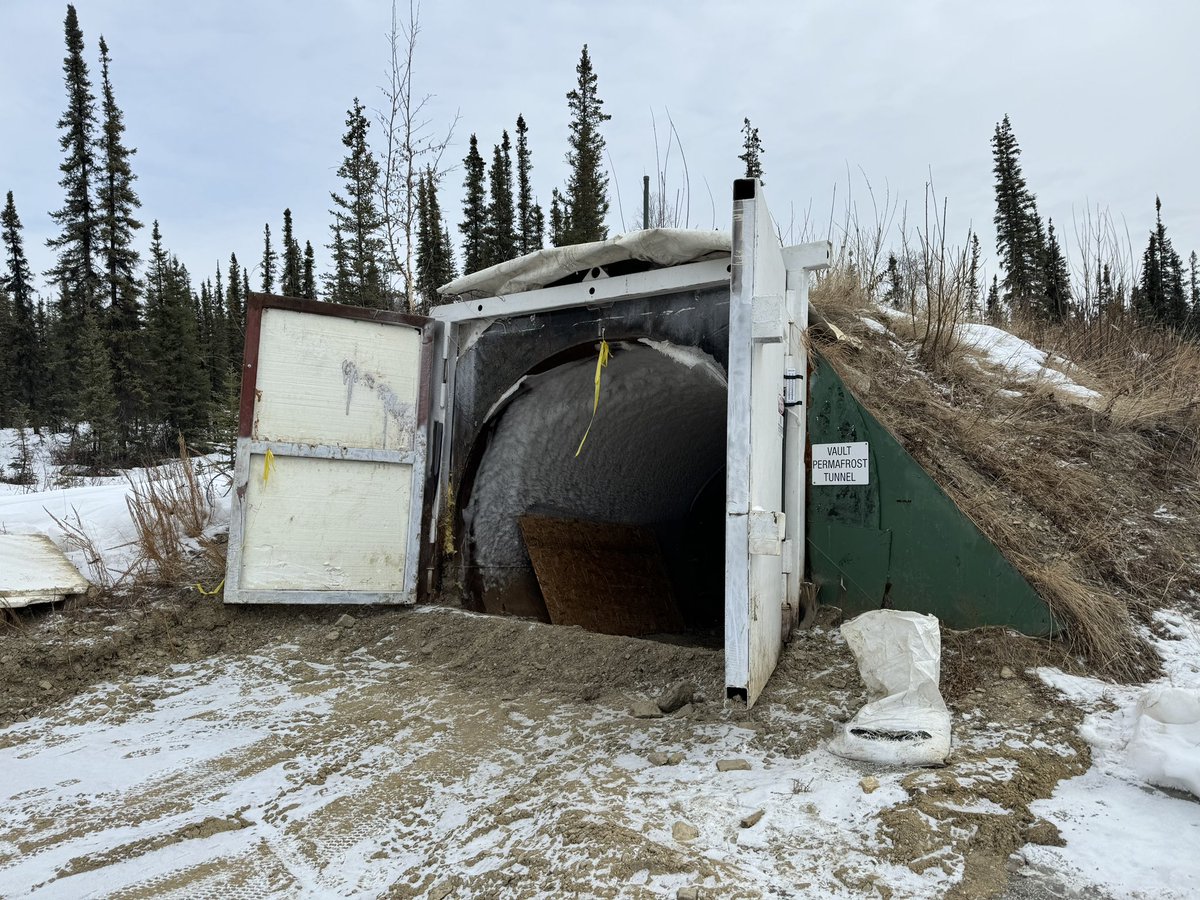 JooCanrio3's tweet image. Doing fieldwork in Fairbanks, Alaska. Sampling permafrost and ice tens of thousands years old in a Permafrost tunnel, and lakes, with the aim of understanding the OM and Hg dynamics. Thanks @polar2e for funding and Katey and Sarah from @uafairbanks. @istecnico @cqe_lisboa @deqist