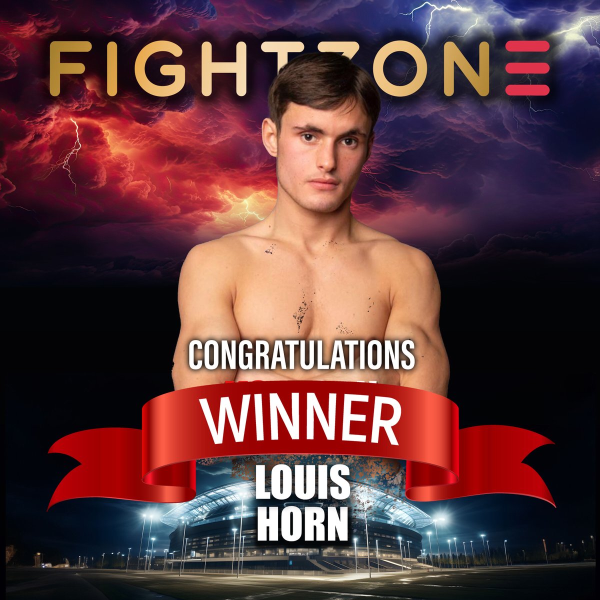 Congratulations to Louis Horn beating Keanan Wainwright over 10 rounds PTS COMMONWEALTH LIGHTWEIGHT SILVER CHAMPIONSHIP #fightzone #winner #boxing #wainwright