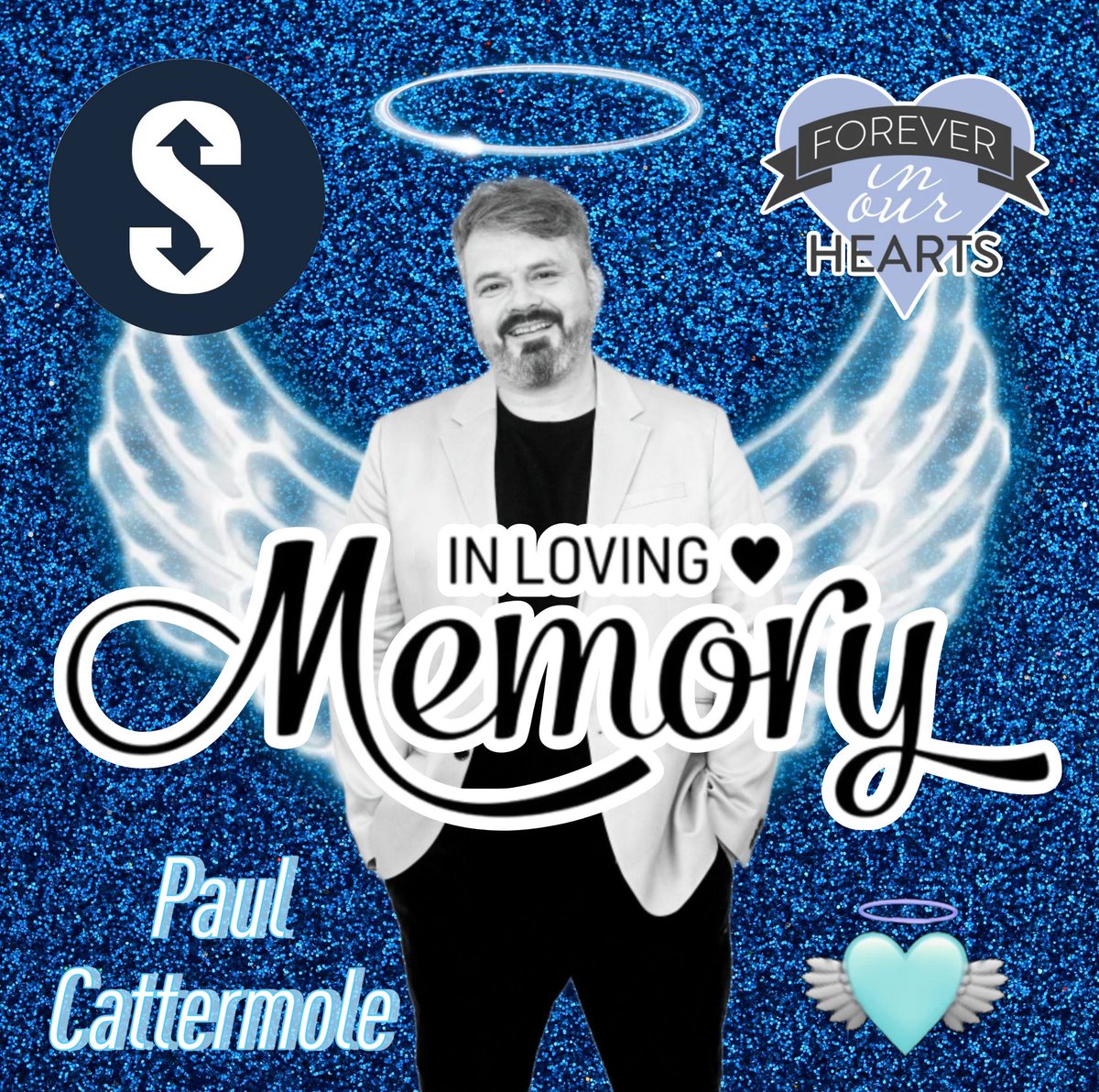 Can't believe it's been 1 year since @sclub @Paulcattermole1 sadly passed away 🤍 We miss you angel 😇