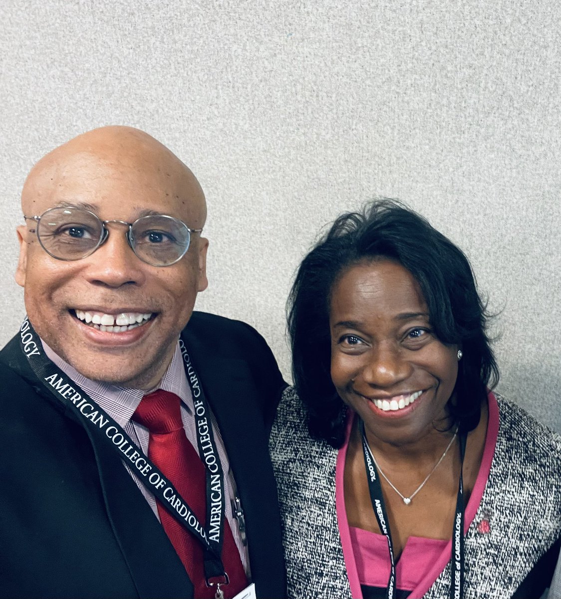 #ACC24 marks the end of my term as inaugural Chair of the Diversity Committee. Together, we have made important strides in diversifying our specialty. You can tell by the size of my smile that I am thrilled about my successor, the incredible @DrJMieres! We are in good hands 🙌🏾