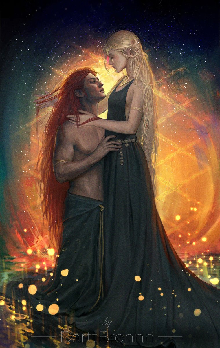 Radagon of the Golden Order and Queen Marika the Eternal

#ELDENRING #エルデンリング