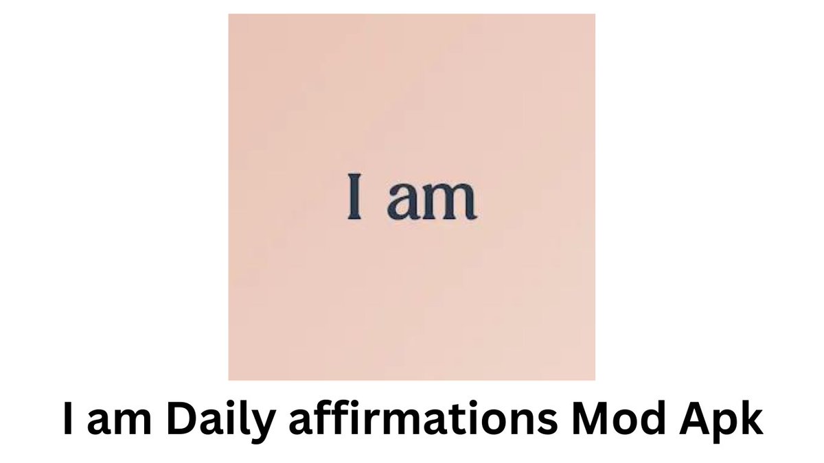 I am – Daily affirmations MOD APK #iamdailyaffirmationsmodapk #iamdailyaffirmationsmodapkdownload #iamdailyaffirmationmodapkpremiumunlocked