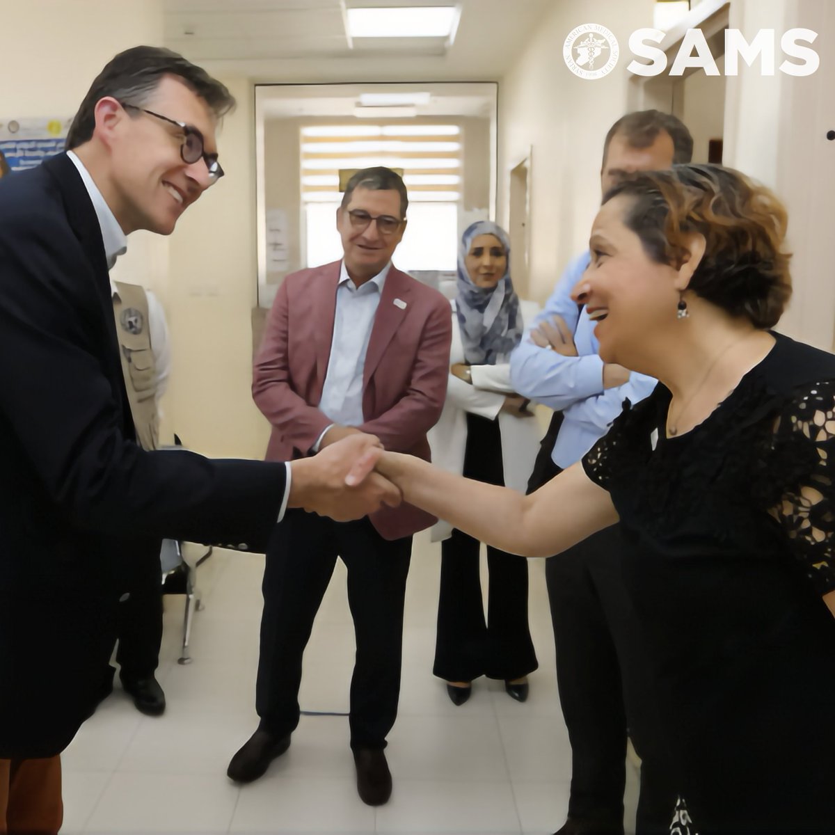 Member Under The Spotlight: Dr. Yassar Kanawati is a psychiatrist with child, adolescent & addiction psychiatry expertise. She's a Fellow @ APA & a CEO @ Peachtree Family Psychiatry Clinic. She's dedicated to advancing #mentalhealth, particularly 4 Syrian refugees. #SAMS #Syria