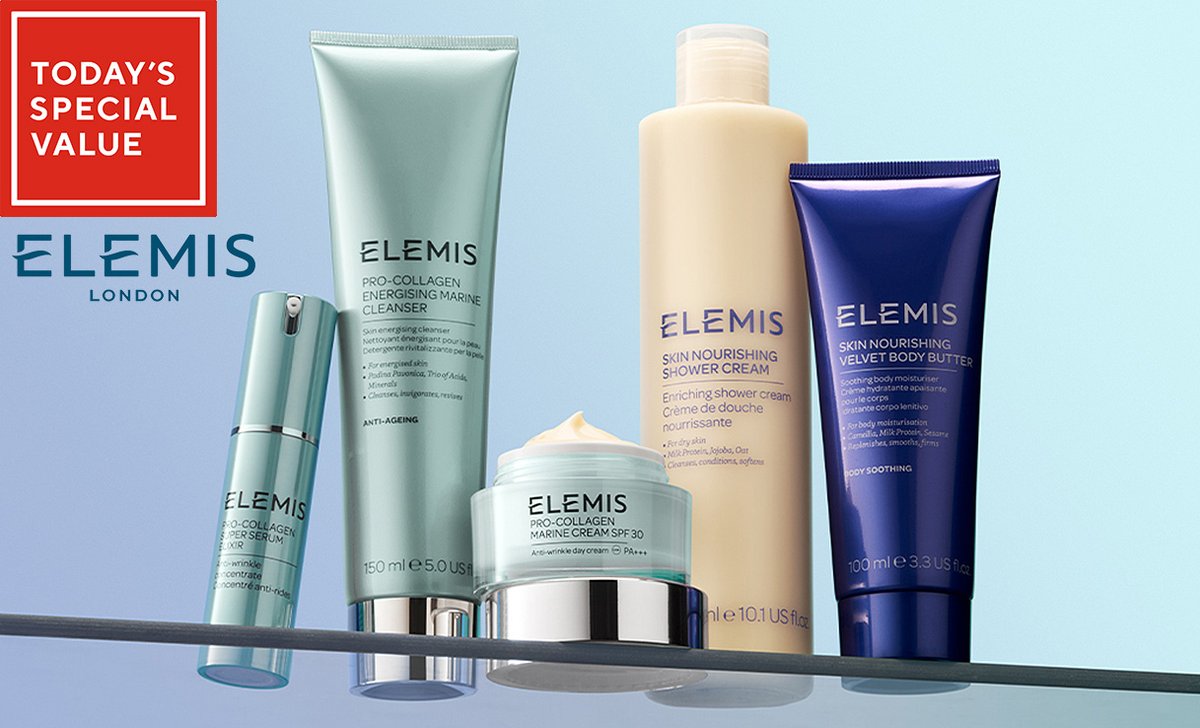 Save over £135 now Give your beauty routine an instant update with this five-piece Pro-Collagen Brighten & Energise Collection from Elemis. ms.spr.ly/6019cFTCU