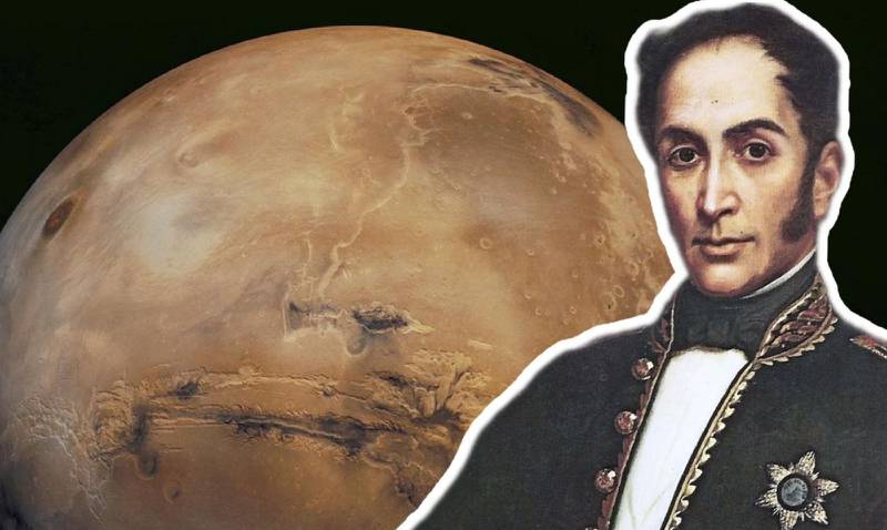 La NASA designó con el nombre de Simón Bolívar una montaña en Marte. Vehículo Rover Curiosity exploró llamado paso Paraitepuy. Tepuyes son formaciones rocosas al sur de Venezuela. En octubre de 2022, el rover de la NASA seleccionó una roca nombrada Canaima.focoinformativo.com/la-nasa-nombra…