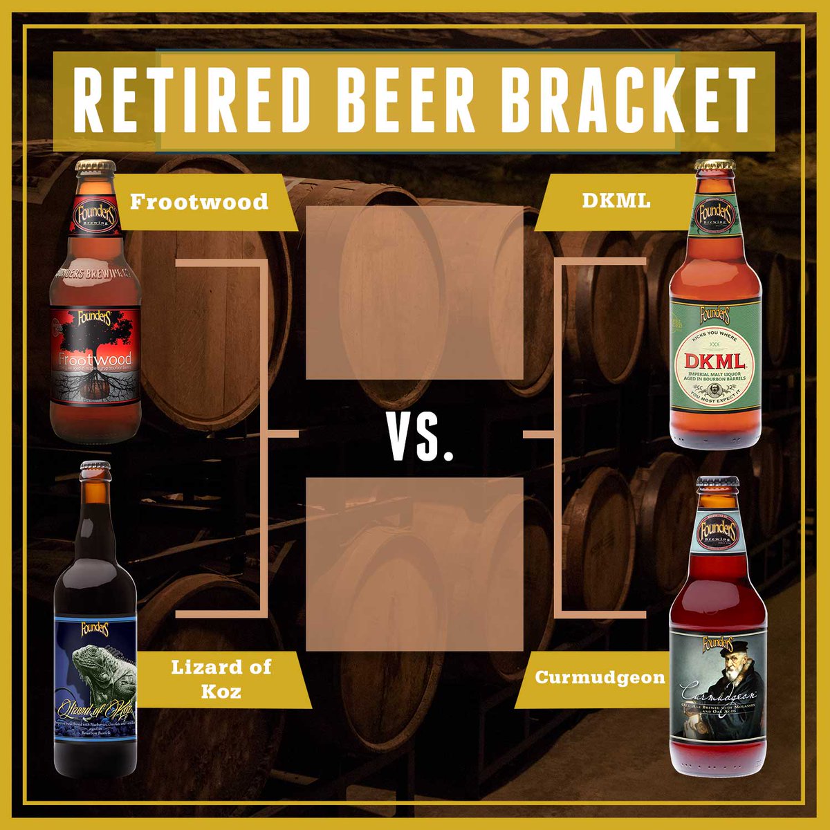 It’s time for some of our retired beers to battle it out! Maybe it’s the nostalgia talking but we can’t stop thinking about these timeless classics. Comment below to help us choose which beer will win it all.