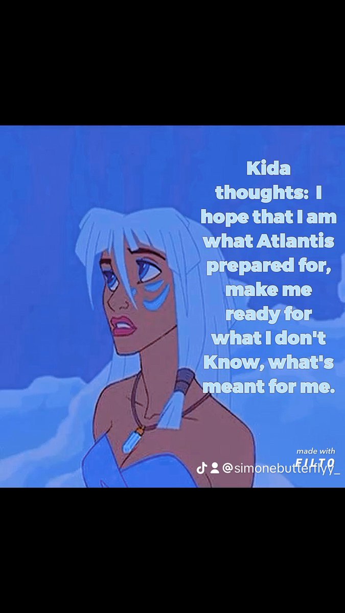 Kida's thoughts🌸🌸🌿🌿#kida #d #Disney #dare #ThoughtForTheDay #TogetherForSpring #TREASURE #love #disney #passion