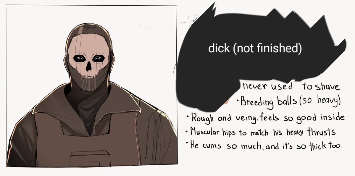 COD DICKS + MY HEADCANONS 
Wip