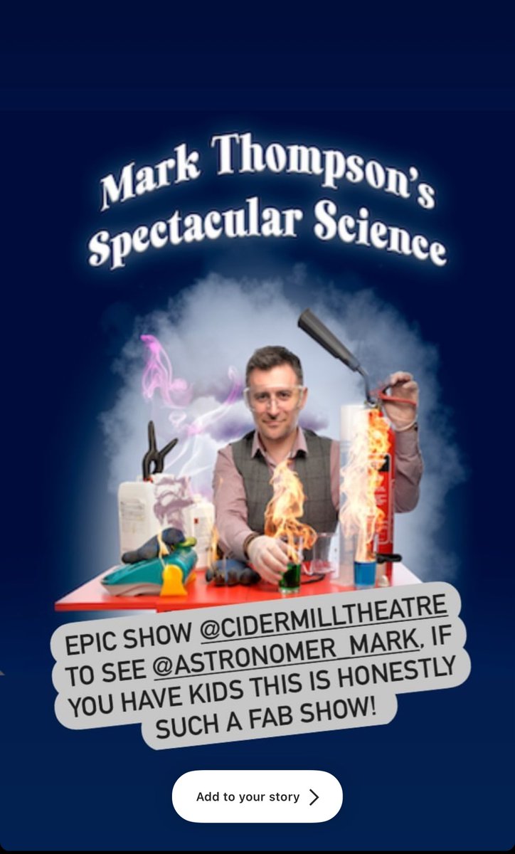 Bringing my award winning Spectacular Science Show to the McMillan Theatre in Bridgwater tomorrow. The first shows of the spring tour were full with a great atmosphere.. Grab your tickets now at mcmillantheatre.com/events/mark-th… If the page is busy please try again later.