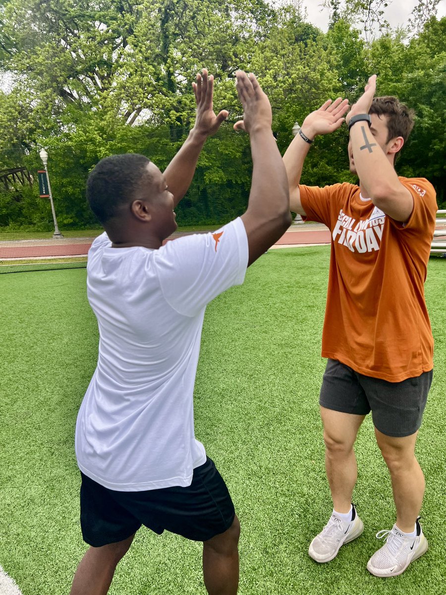 University of Texas field day hosted by @be4evertexas Thank you for a fantastic day, our athletes loved every bit of it.