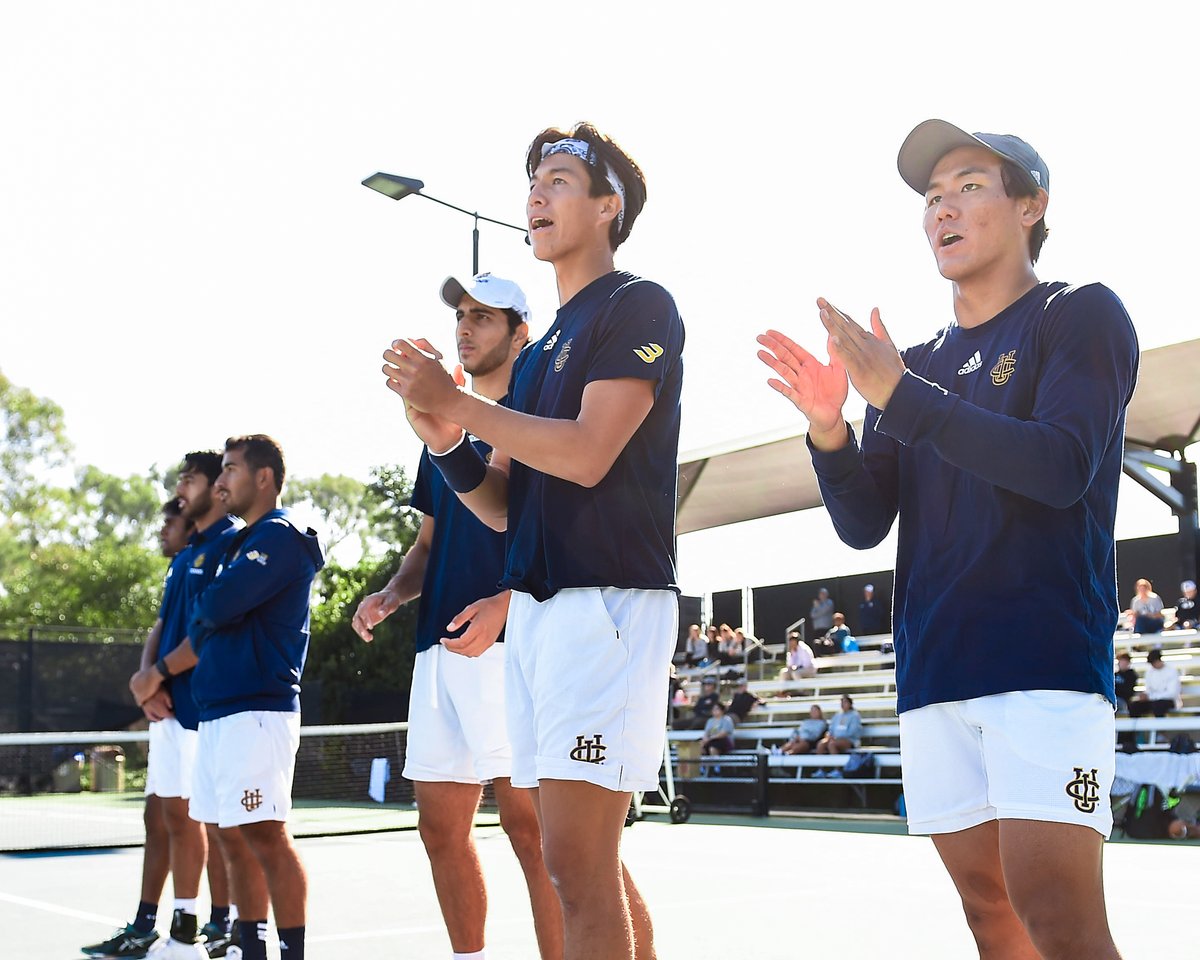 Happy National Student-Athlete Day to this stellar group of guys 🎾 #TogetherWeZot | #RipEm