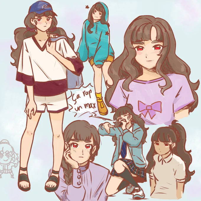 btw drawing Nao like this help me with artblock !! 