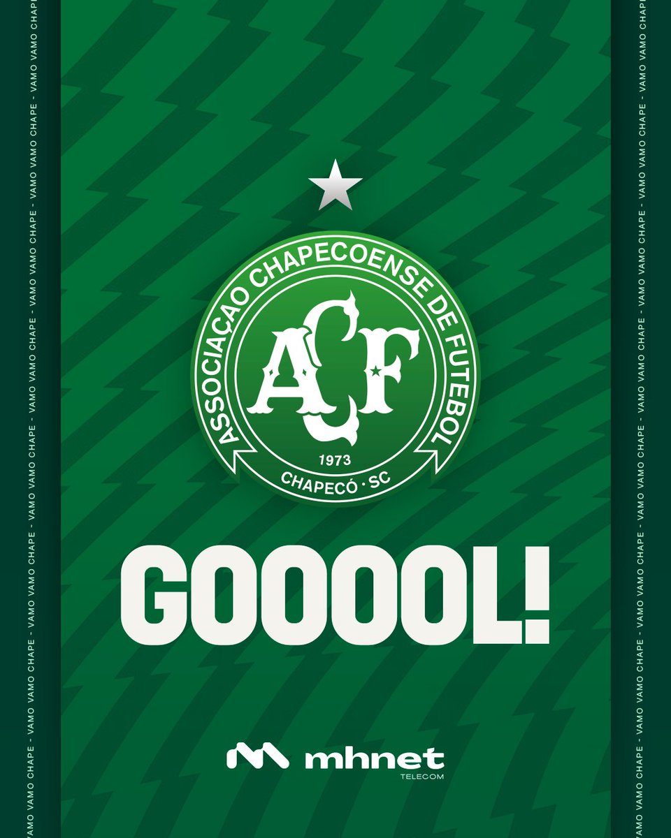 4' | 2T | GOOOOOOOOOOOOOOOOOOOOOOOLLLLLLLLLLLLLLLLLLLL! MARCINHO! Chapecoense 1x1 Ypiranga 🎥 Assista ao vivo com imagens: youtube.com/watch?v=dyP38d… #AmistosoCHAxYPI #VamosChape #OndaVerdeEBranca