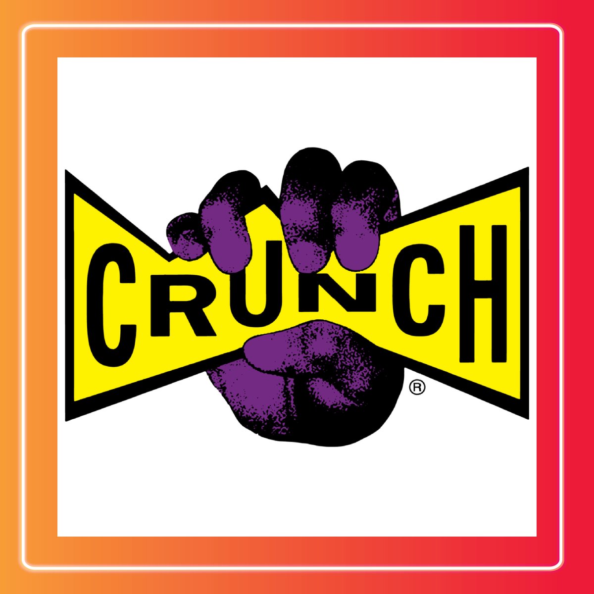 Did you know the original Crunch logo was designed by the same man who created the MTV logo? #Crunch35