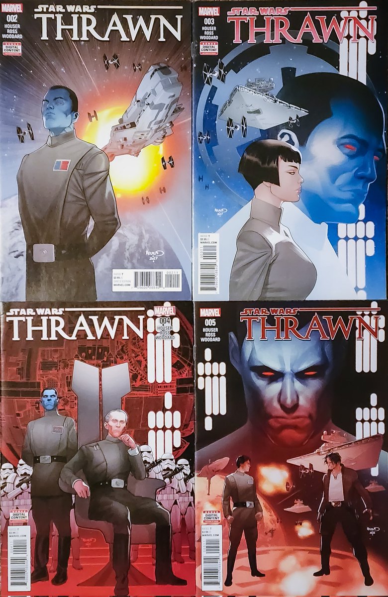 It's my birthday weekend, and if you want to help me celebrate, it's a great time to pick up something from my online shop! I have signed comics, books, original 'art', and more! Just added: a stash of #StarWars #Thrawn single issues I found hidden in a short box 💙