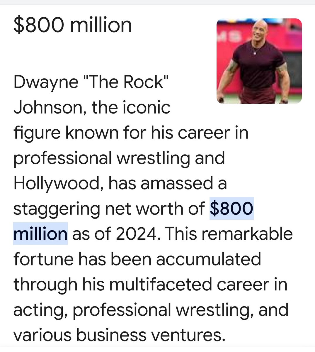 @JennJVN @ifudontlike2bad @TheRock He'll have his $ so he can ✈ them anywhr 4 their hlthcare. He doesn't want to rock (pun intended) the ⛵ with his WWE deal. He knew what and how he was saying what he said. So disappointing. 

Who knows..since he backed Joe in 2020 this interview could have been part of the deal