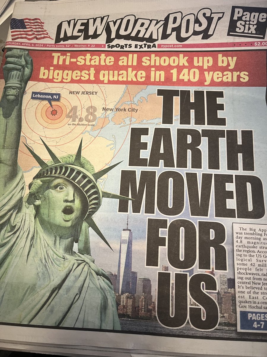 Love the wood today. #nypost