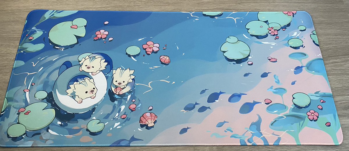 @yeurei returning to say they came and everything is so gorgeous in person!!!! will get much use out of this mat and the earrings 🥺