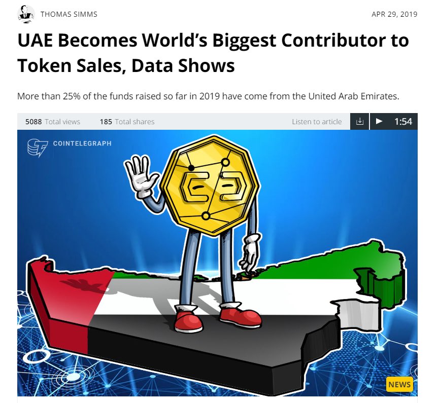 Here we go again. What I would like to add to this post is that the money hands are wide open to solid, impactful, legit projects. But I know many VCs have learned (and got burned) from the past when this happened and saw Dubai as a place to get funding and run away. Good…