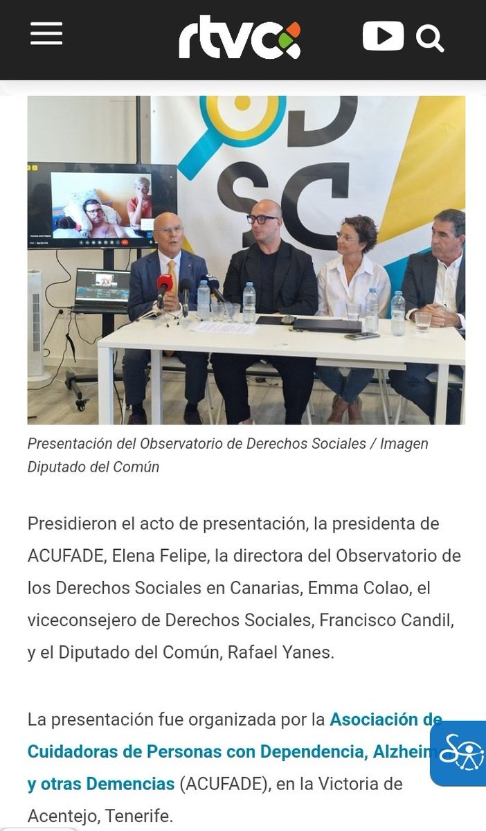 @Unaenshock El Observatorio de DD SS ese no es un Observatorio oficial es una asociación que se montó utilizando otra asociación cuando no se comió una rosca, es un trepa sinvergüenza