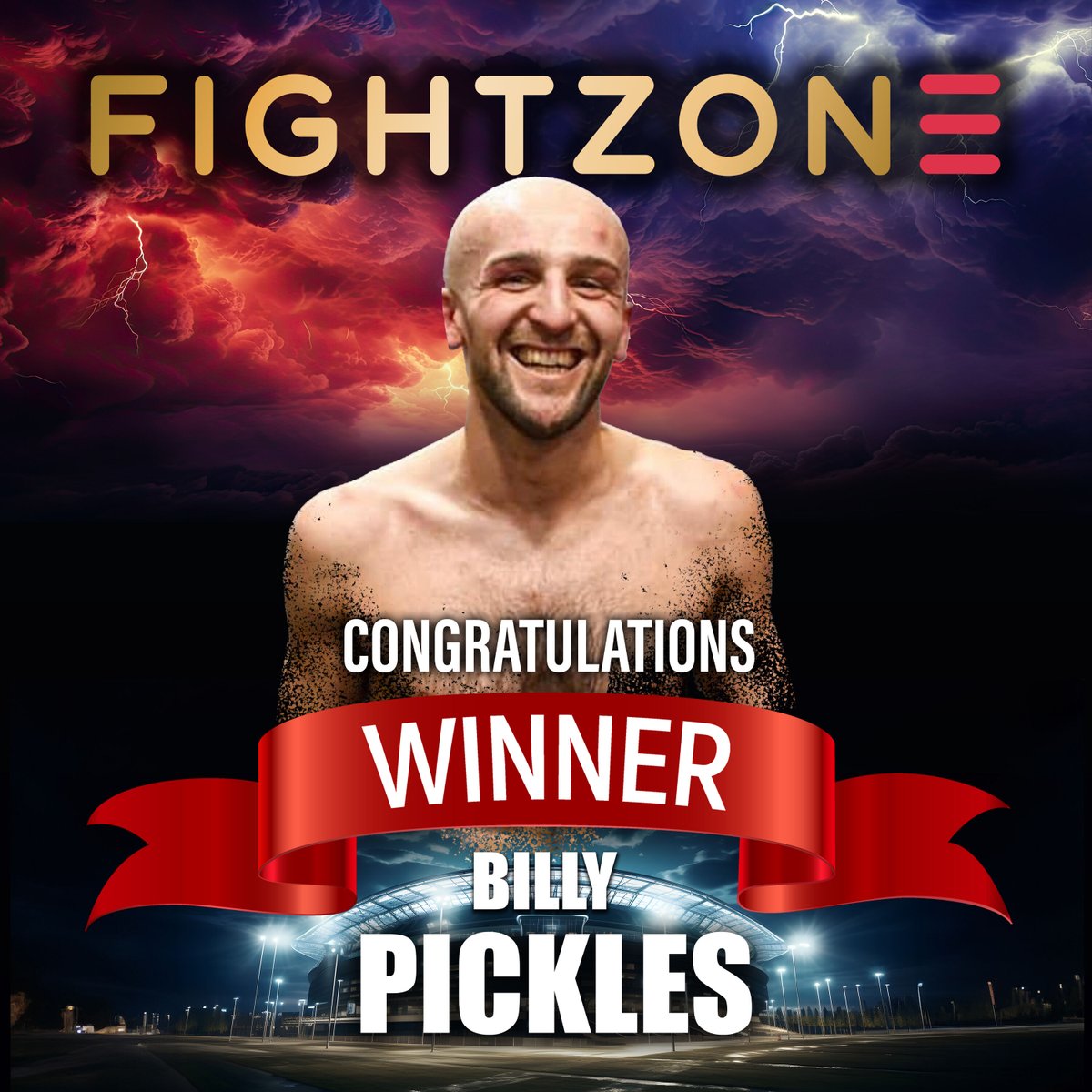 Congratulations to Billy Pickles beating Christian Narvaez over 6 rounds PTS #fightzone #winner #boxing #billypickles